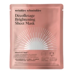 Wrinkles Schminkles Decolletage Brightening Sheet Mask